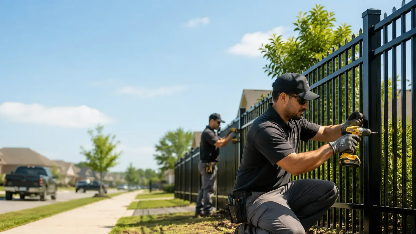 Metal Fence Installation in Alma, NY